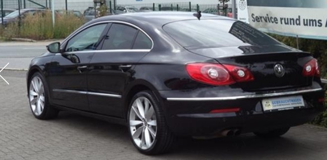 Left hand drive VOLKSWAGEN PASSAT CC 2.0 TSI 